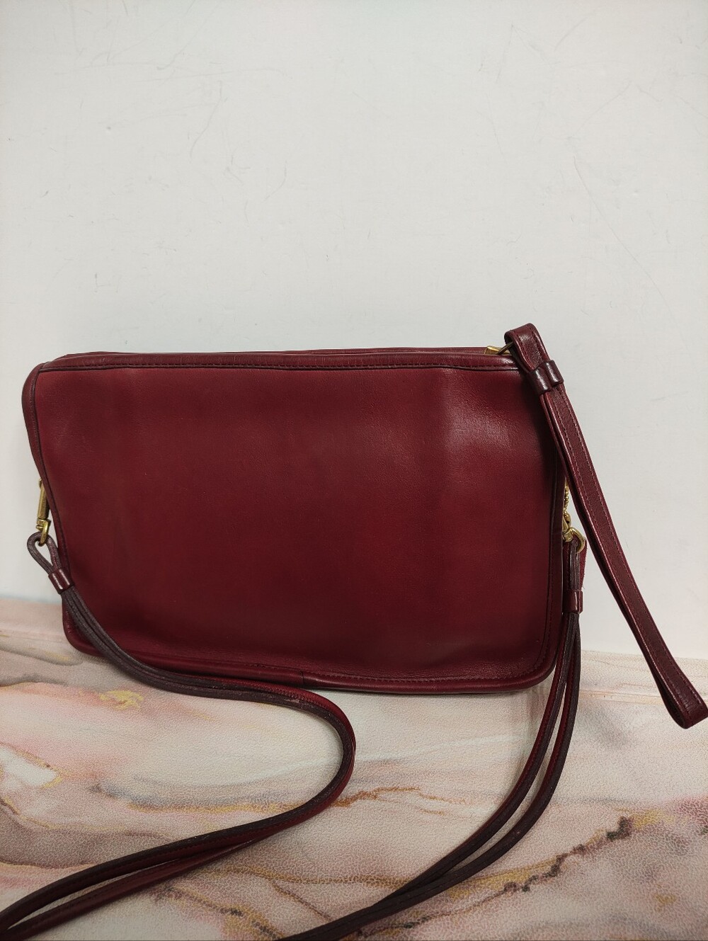 Vintage Coach 9455 Zippered Clutch Made in NYC - Picture 6 of 15